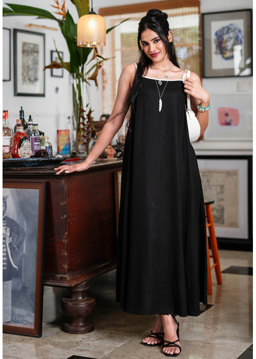 NOELINE LINEN DRESS